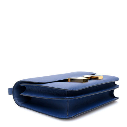 Hermes Evercolor Constance 24 Bleu Brighton 4 of 10