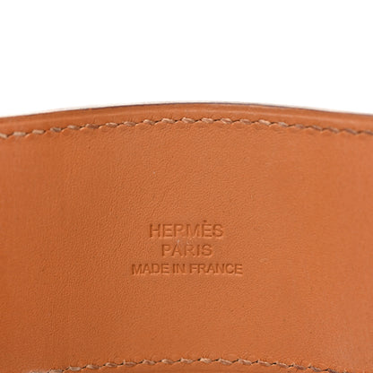 Hermes Barenia Collier de Chien CDC Bracelet M Fauve 4 of 7