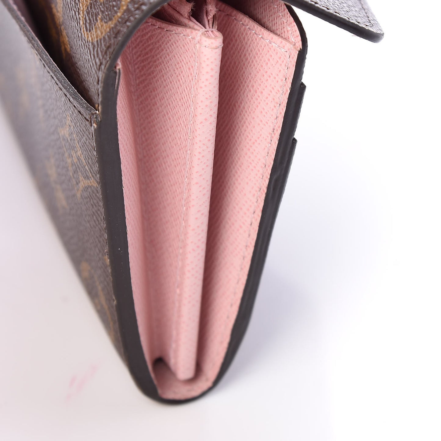 Monogram Sarah Wallet NM Rose Ballerine