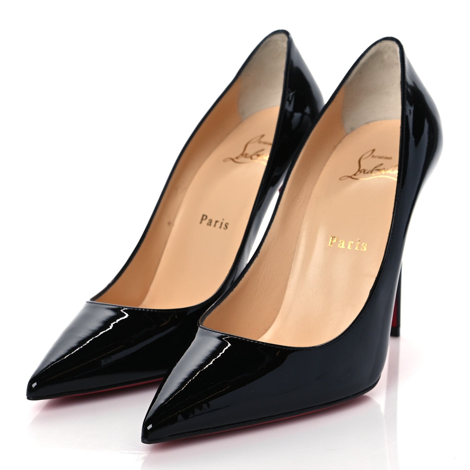 Christian Louboutin Patent So Kate 100 Pumps 37.5 Black 2 of 8