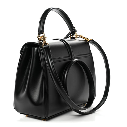 Celine Satinated Calfskin Small 16 Top Handle Bag Black 3 of 11