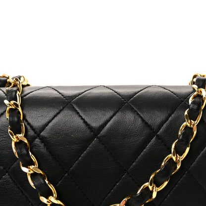 Chanel Lambskin Quilted Small Single Flap Black 7 of 10