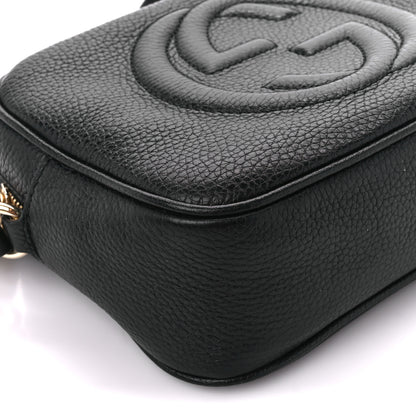 Gucci Pebbled Calfskin Small Soho Disco Bag Black 10 of 12