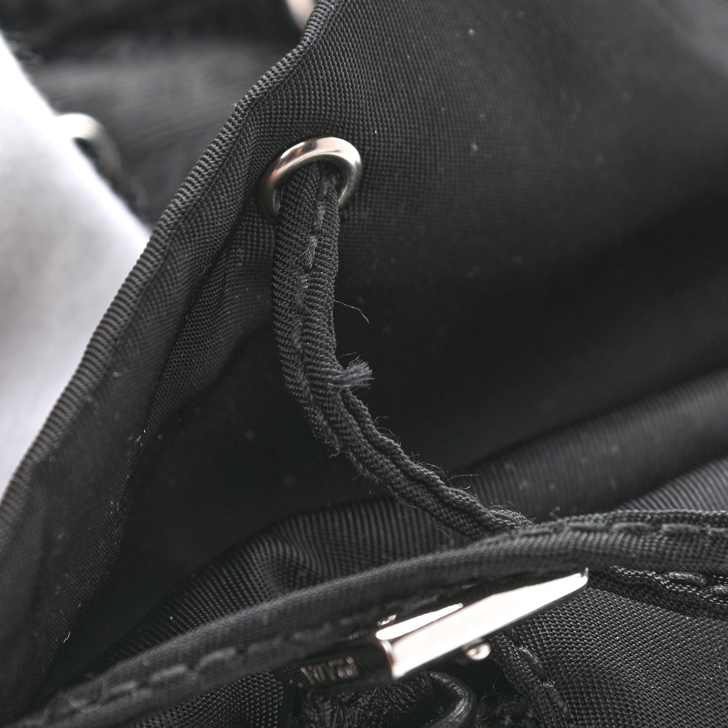 Prada Nylon Vela Mini Crossbody Backpack Black 13 of 13