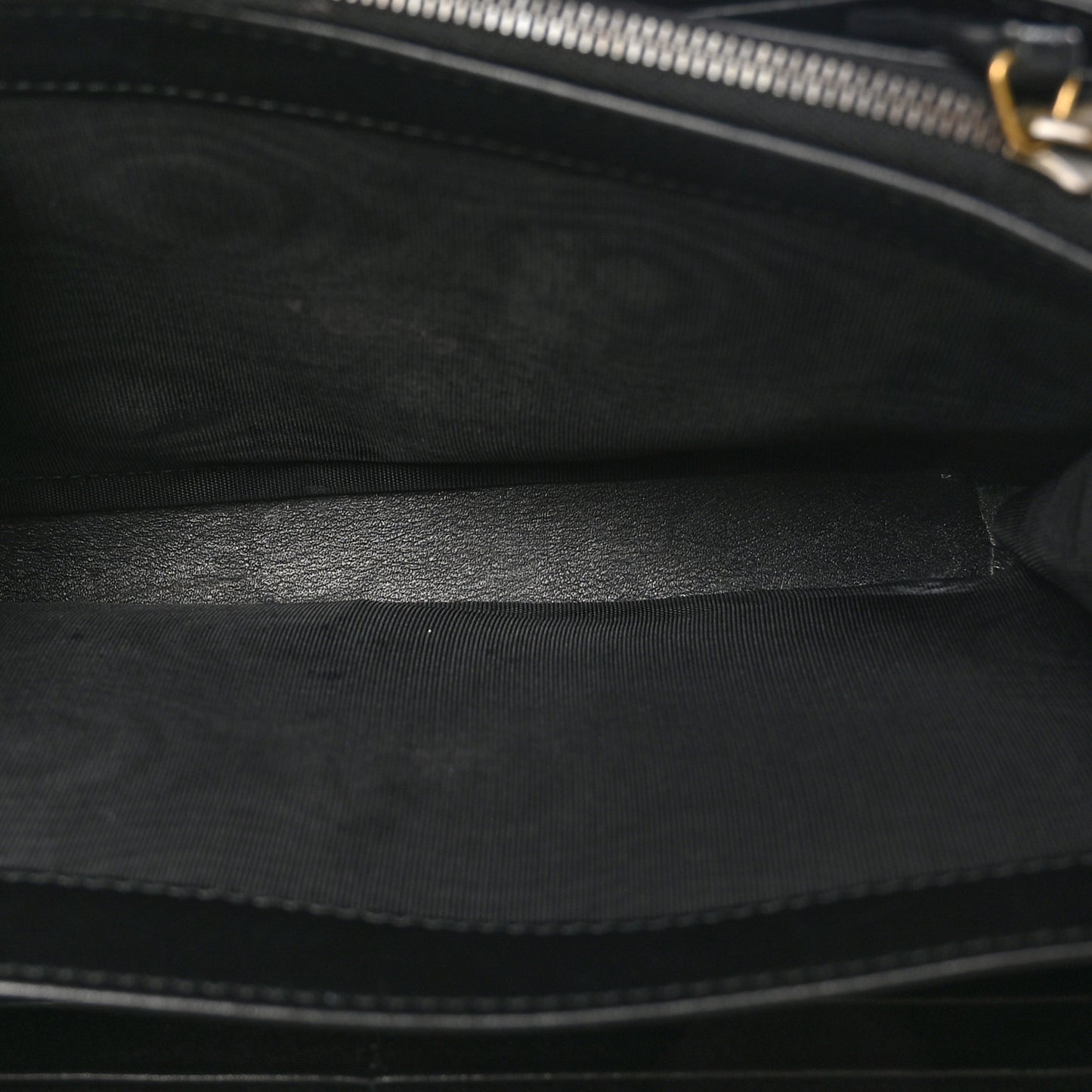 Calfskin Matelasse GG Marmont Chain Wallet Black