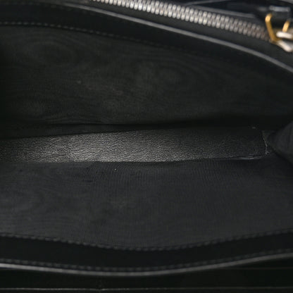 Gucci Calfskin Matelasse GG Marmont Chain Wallet Black 6 of 11