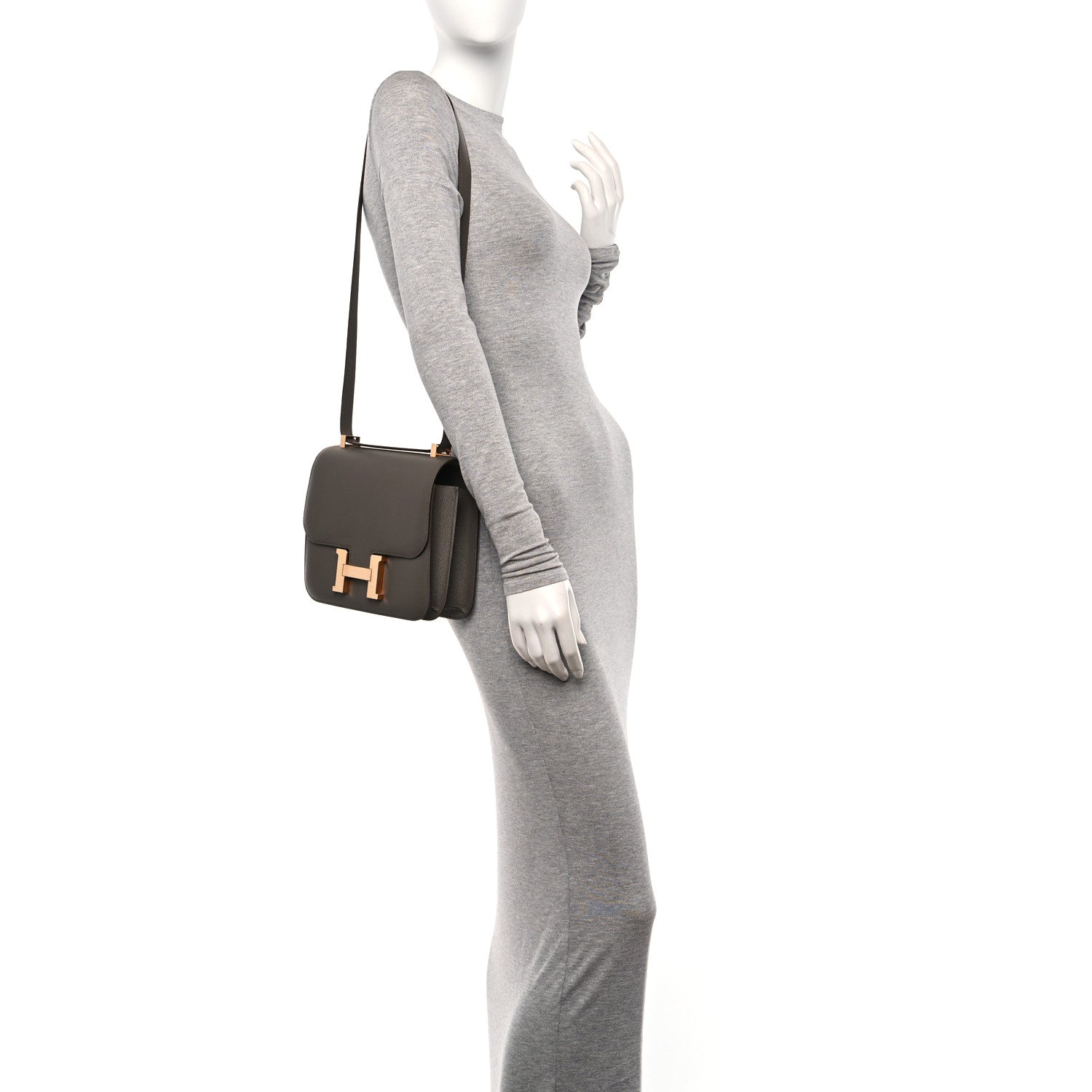 Hermes Epsom Constance 24 Etain 2 of 11