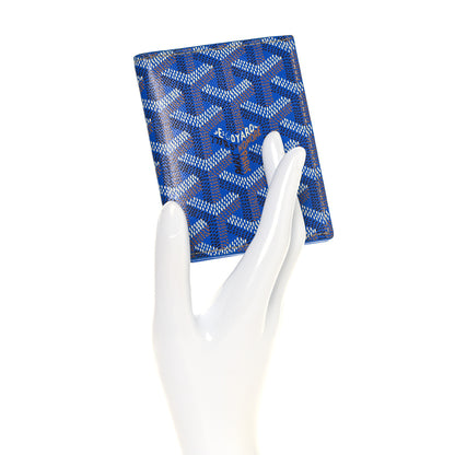 Goyard Goyardine Saint Marc Folding Card Case Sky Blue 2 of 7