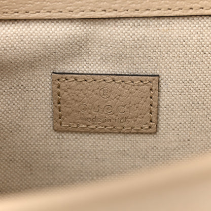 Gucci GG Supreme Monogram Textured Dollar Calfskin Mini Dionysus Shoulder Bag Beige Mystic White Oatmeal 6 of 14