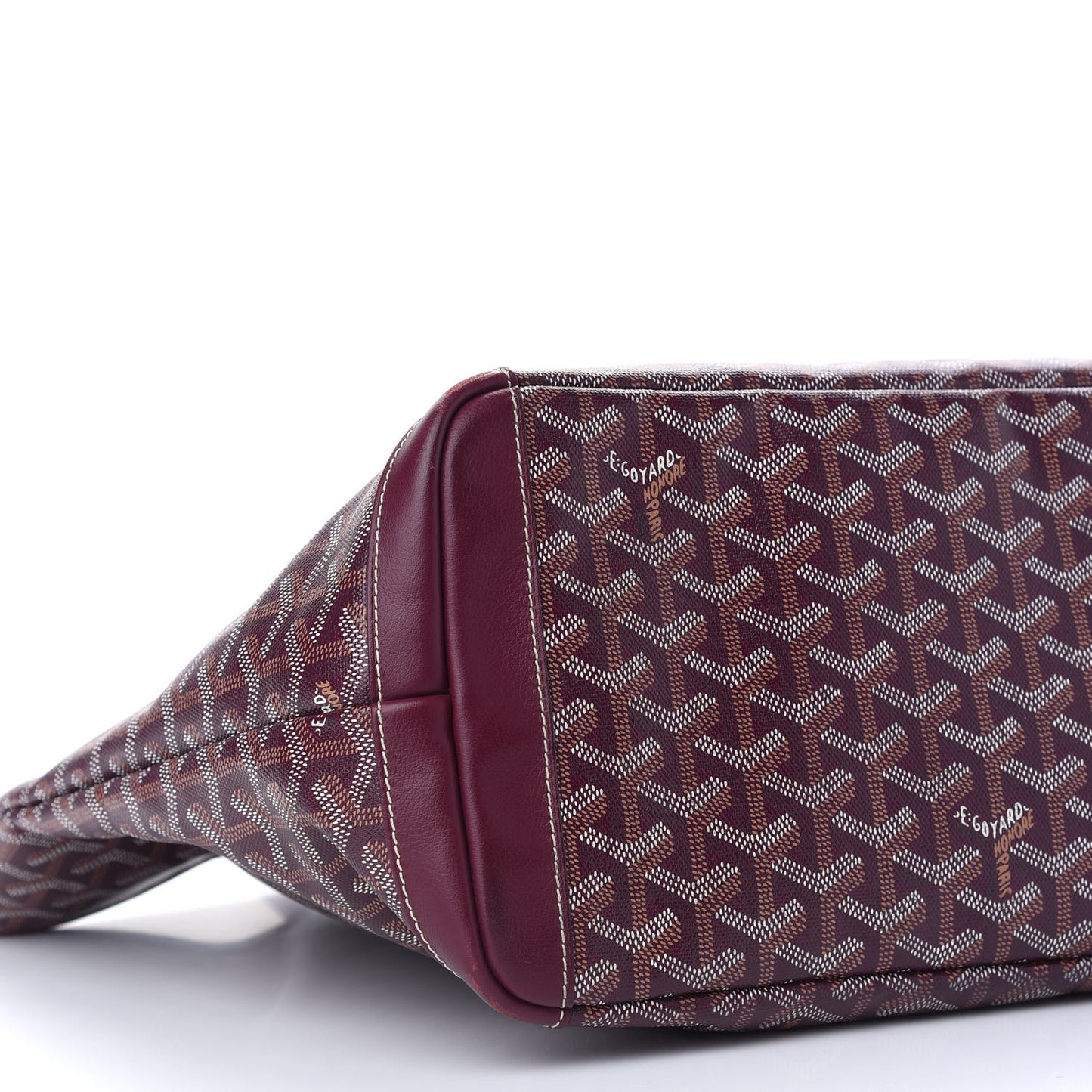 Goyardine Artois MM Burgundy