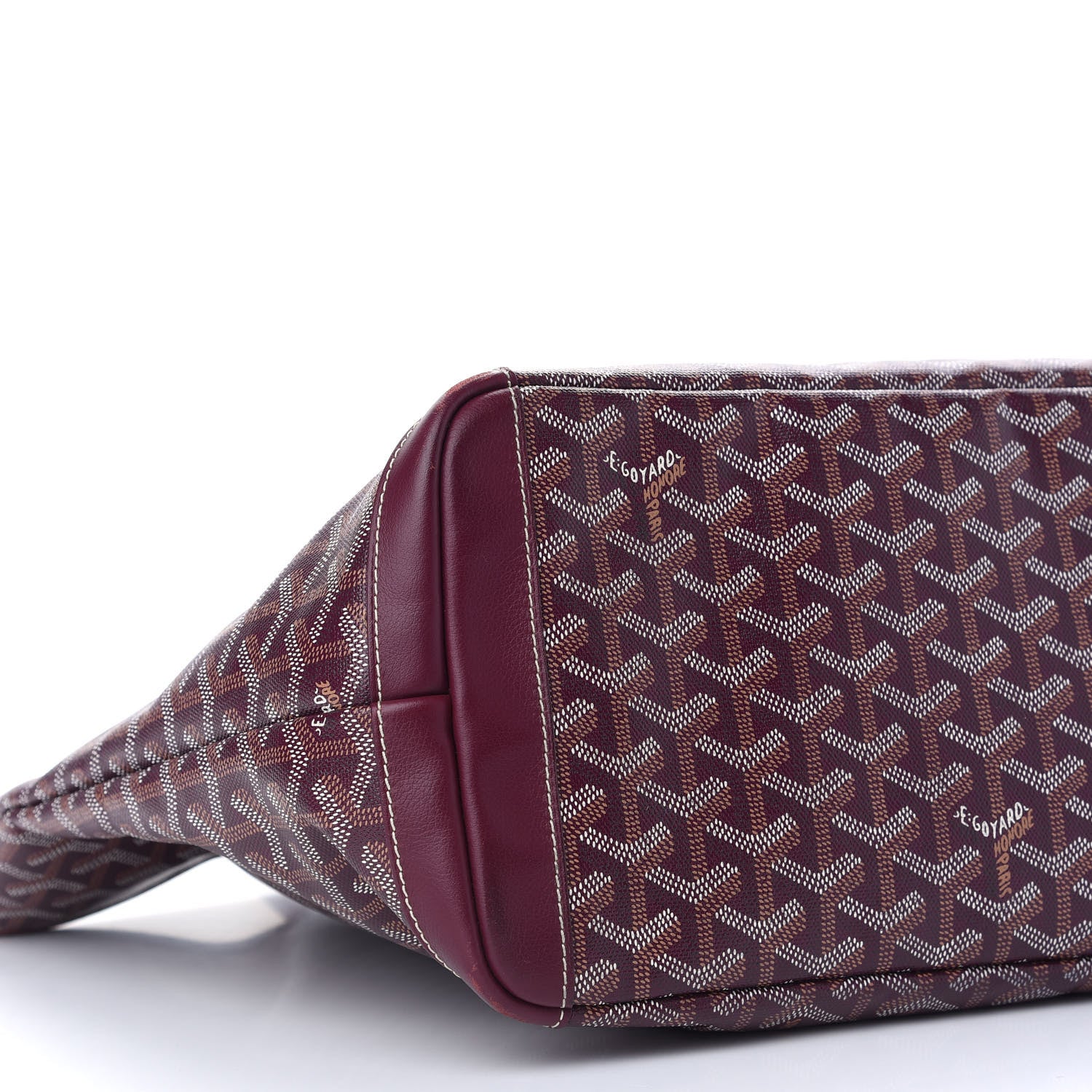 Goyard Goyardine Artois MM Burgundy 8 of 11