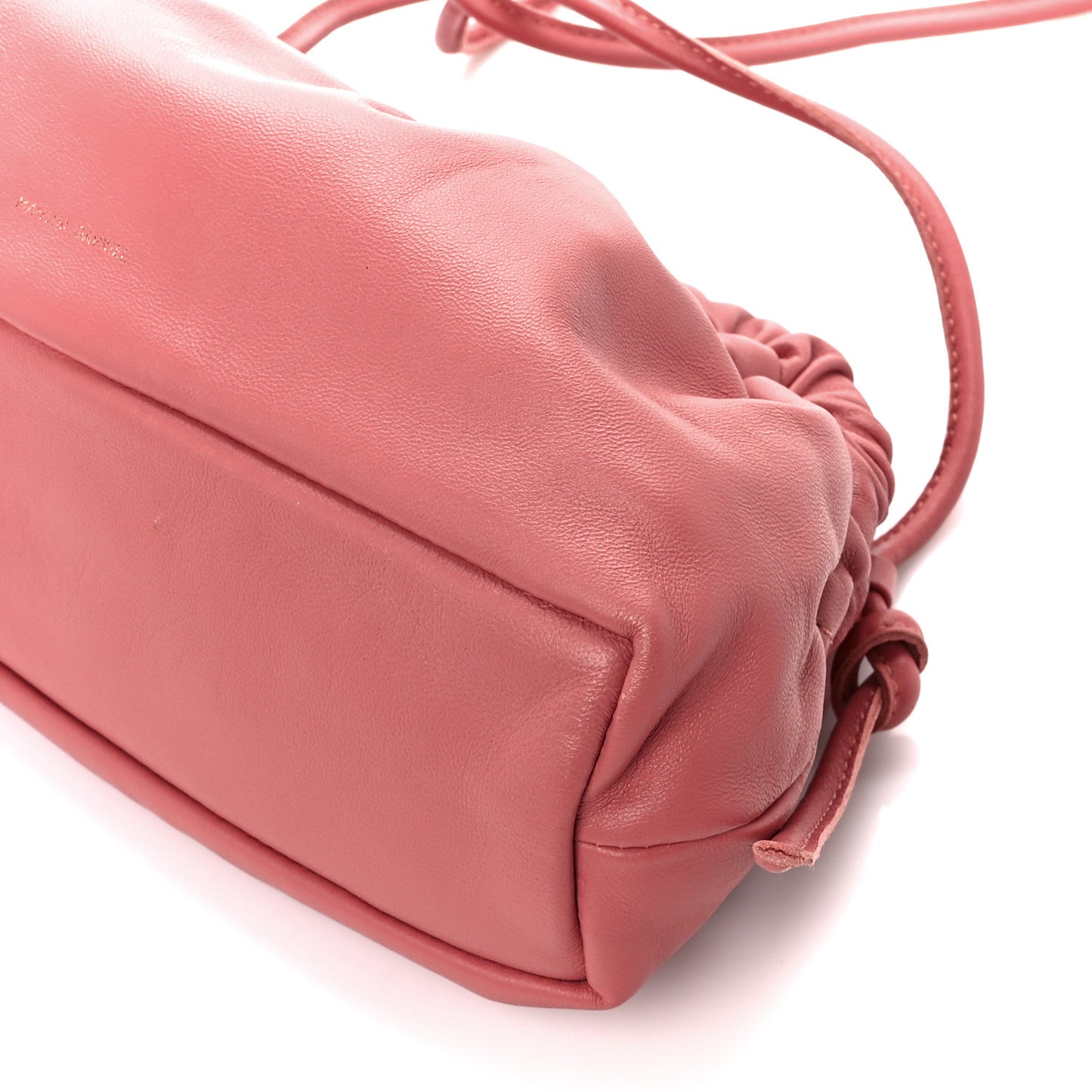 Lambskin Mini Cloud Clutch Blush