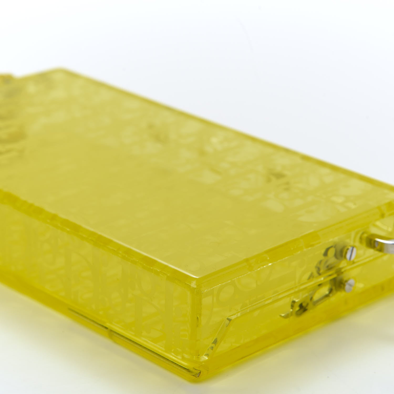 Christian Dior X RIMOWA Plexiglass Pouch Translucent Yellow 6 of 12