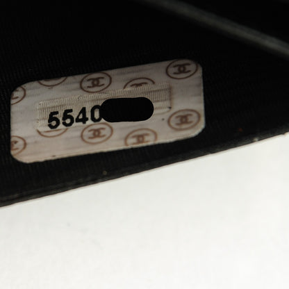 Chanel Goatskin Card Holder Wallet Black 8 of 8