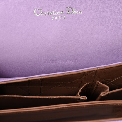 Christian Dior Lambskin Cannage Medium Miss Dior Flap Lilac 7 of 14