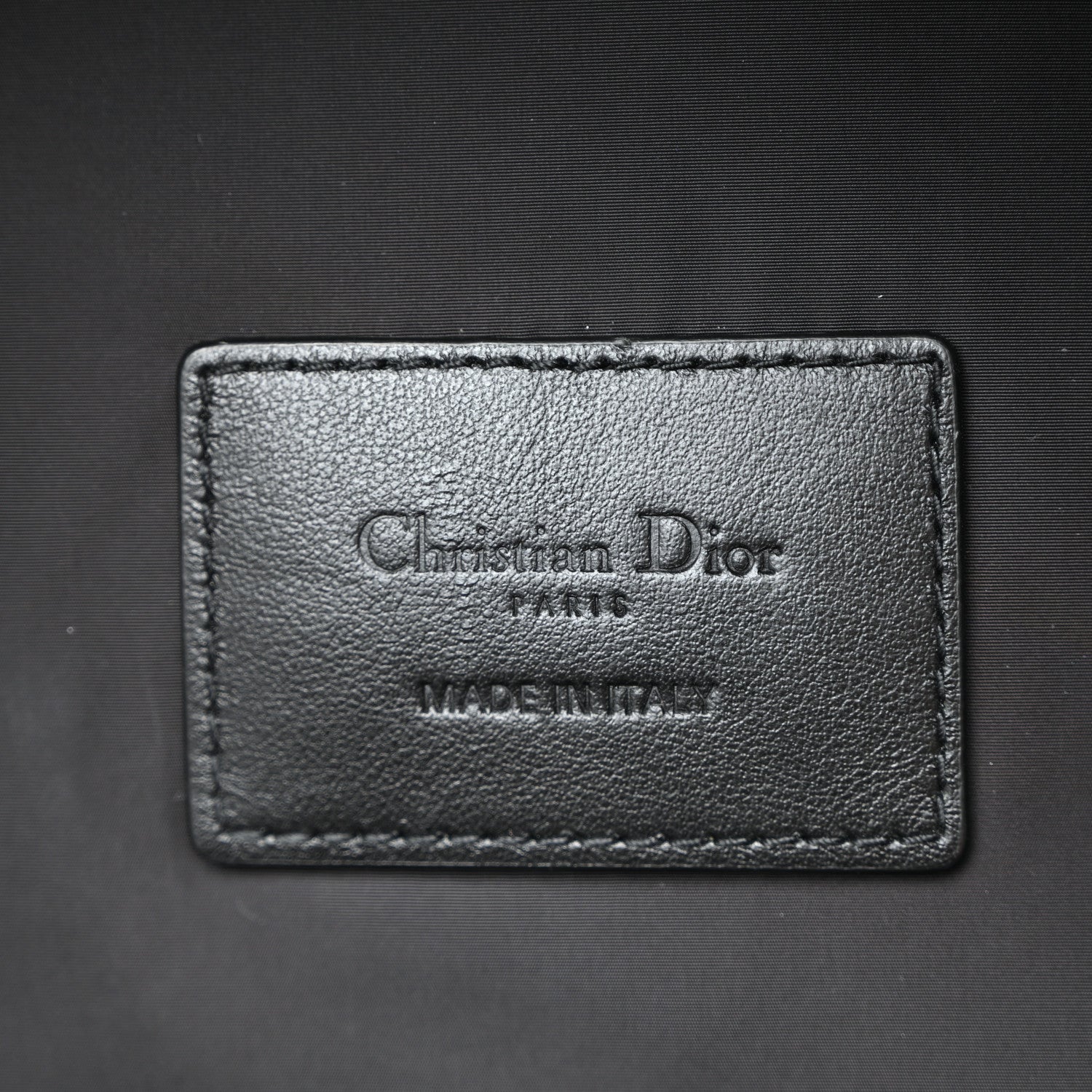 Christian Dior Oblique Diortravel Backpack Blue 6 of 11