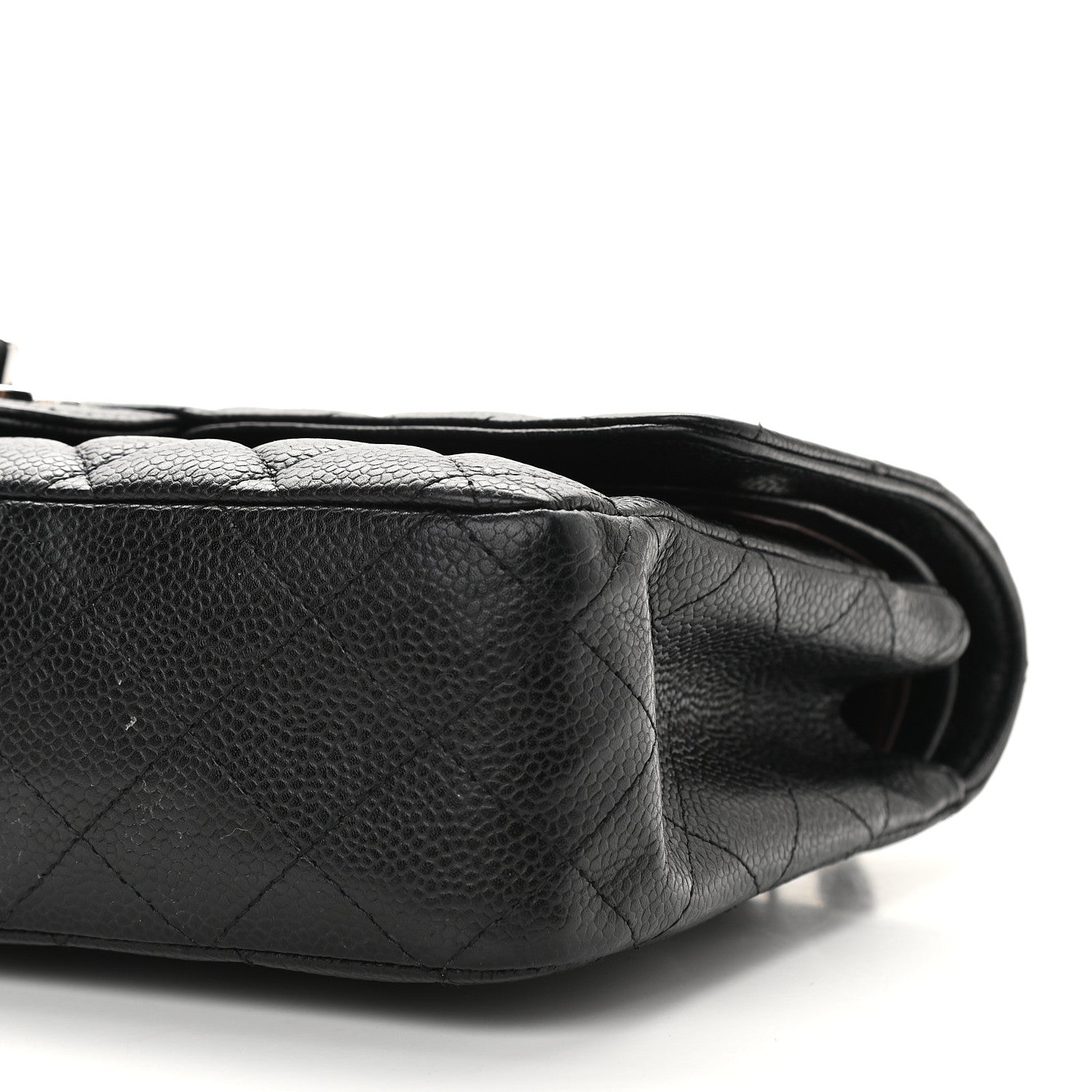 Chanel Caviar Quilted Medium Double Flap Black 9 of 11