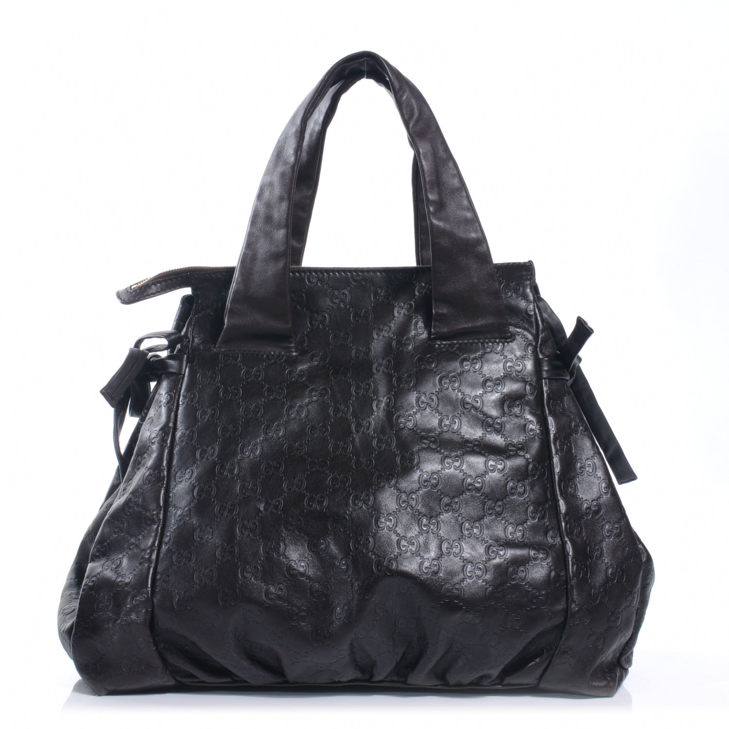 Gucci Guccissima Hysteria Tote Dark Brown 6 of 8
