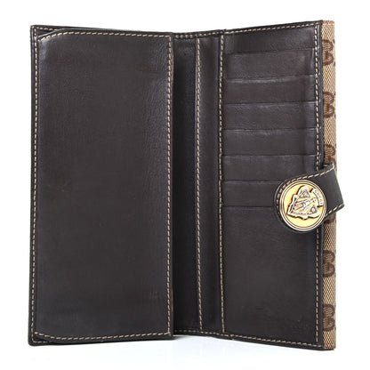 Gucci Crystal Monogram Hysteria Continental Wallet Brown 4 of 4