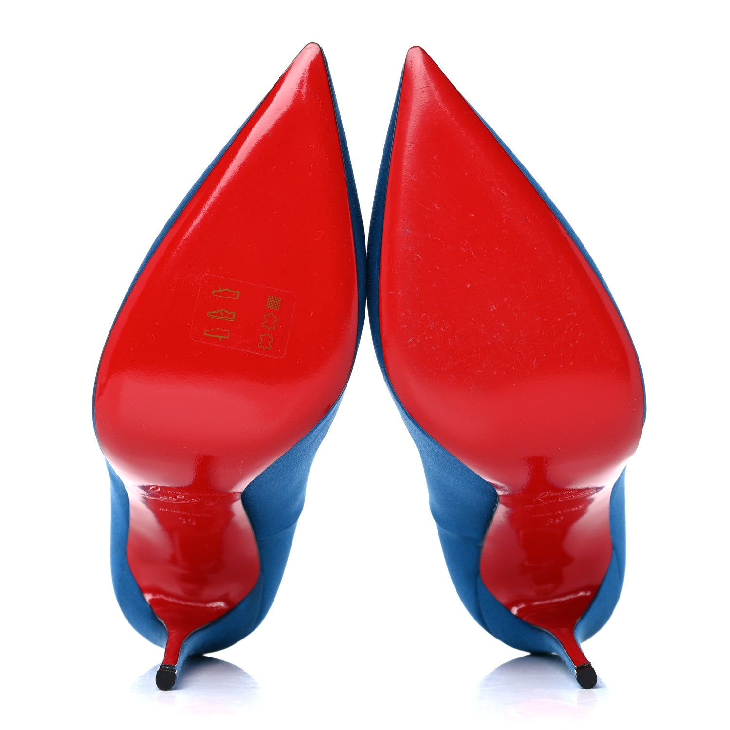 Christian Louboutin Satin So Kate 120 Pumps 39 Positano 5 of 14