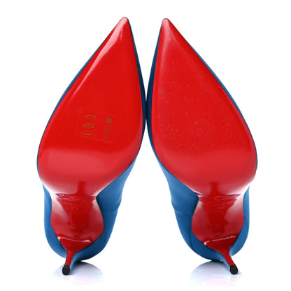 Christian Louboutin Satin So Kate 120 Pumps 39 Positano 5 of 14