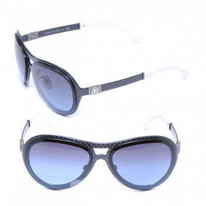 Chanel Carbon Fiber Aviator Sunglasses 4197 1 of 4
