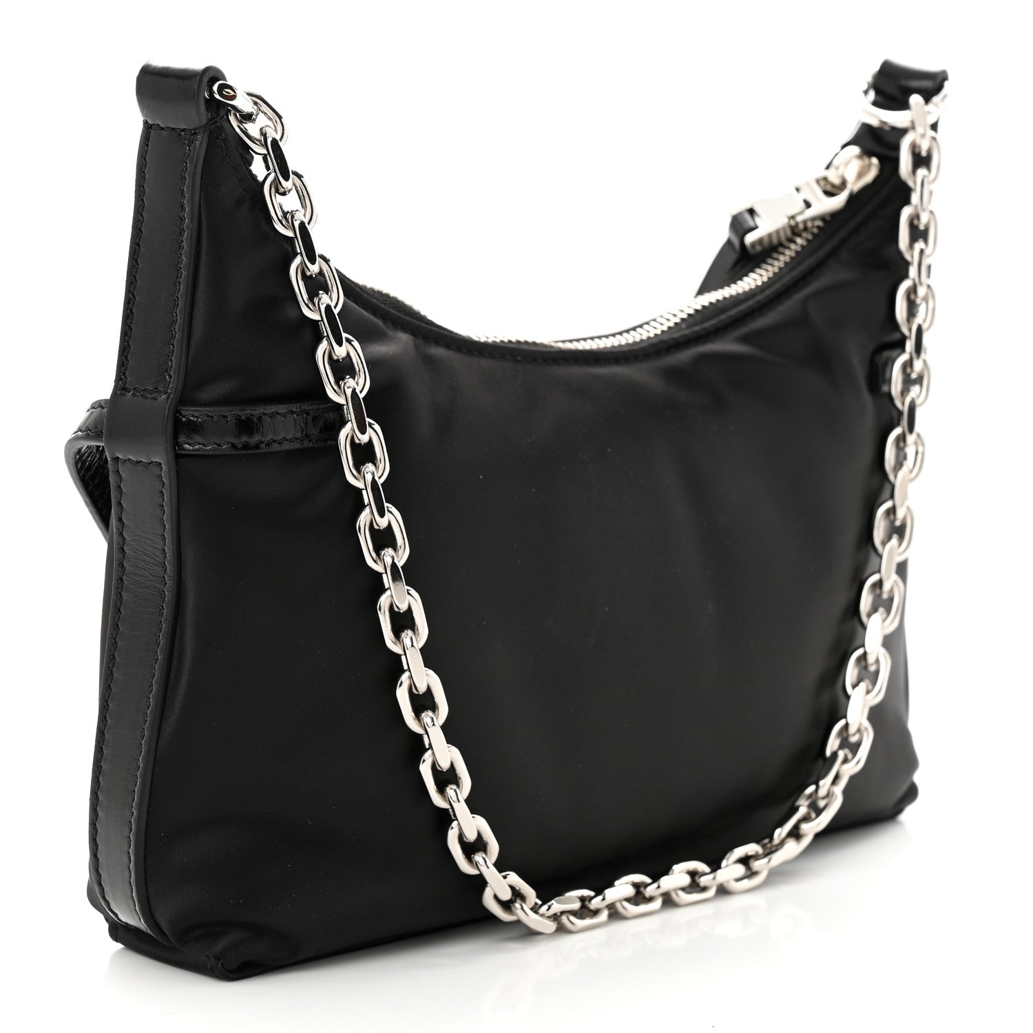 Givenchy Satin Mini Voyou Boyfriend Party Bag Black 3 of 10