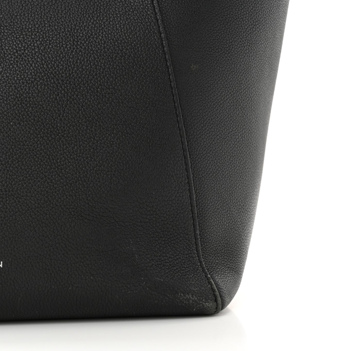 Calfskin Lockme Cabas Black