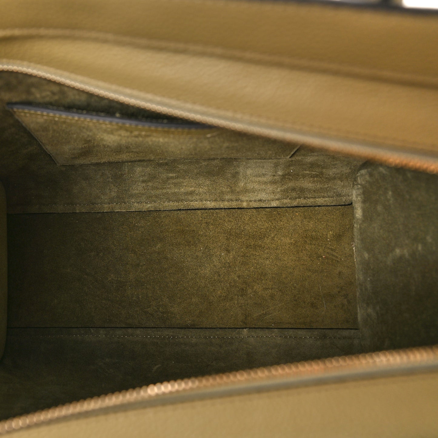 Small Classic Grain Mini Zipped Bayswater Green