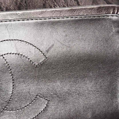 Chanel Metallic Aged Calfskin Quilted 2.55 Reissue 226 Flap Pewter 9 of 13
