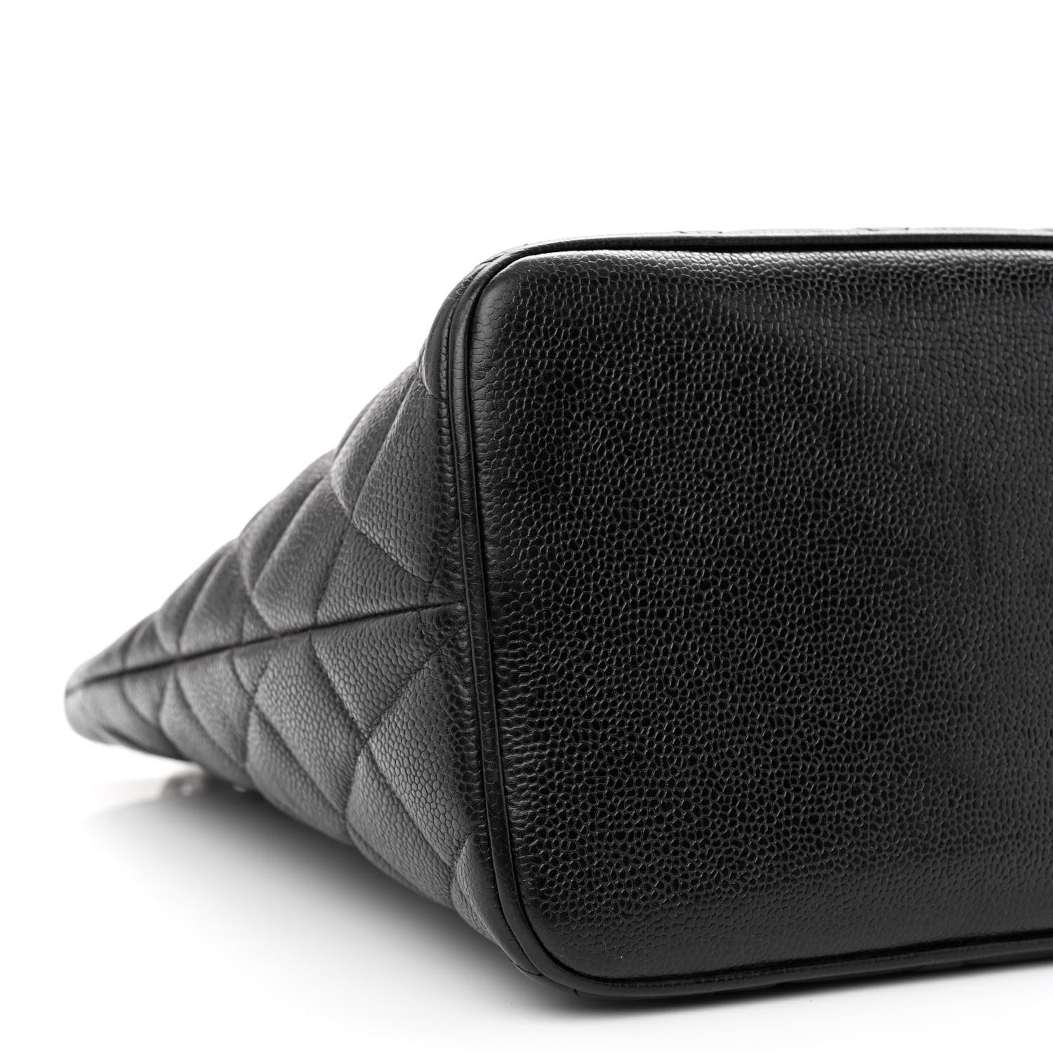 Chanel Caviar Quilted Medallion Tote Black 12 of 14