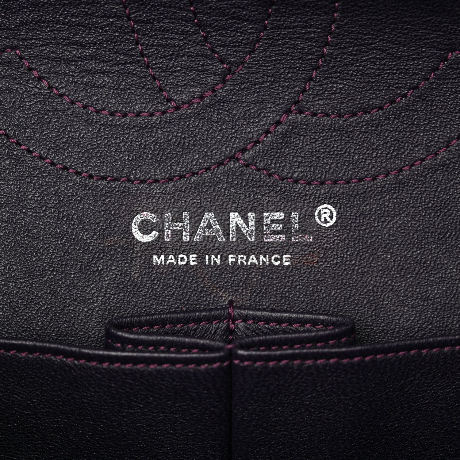 Chanel Jersey Quilted 2.55 Reissue 226 Flap Purple 6 of 10