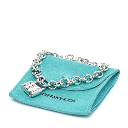 Tiffany Sterling Silver 1837 Lock Charm Bracelet 9 of 9