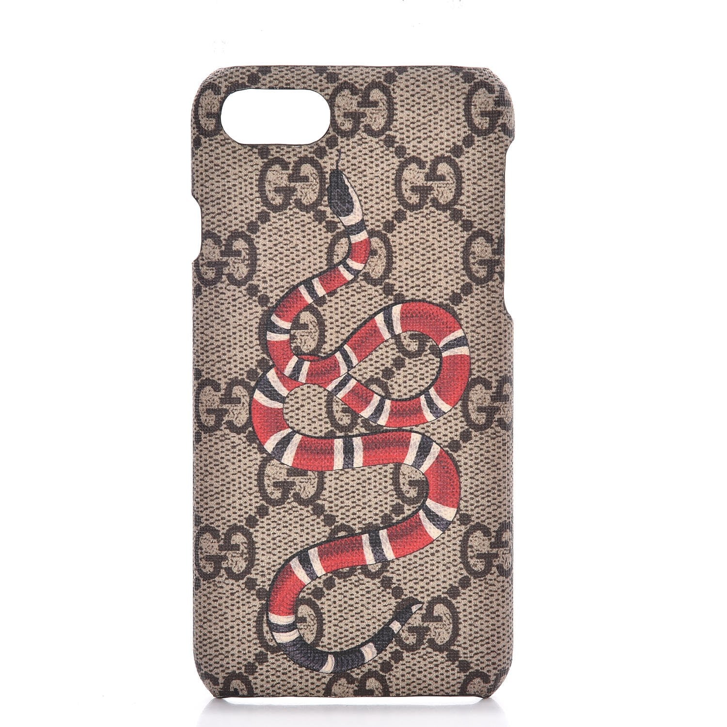 Gucci GG Supreme Monogram Kingsnake iPhone 7 Case 1 of 7