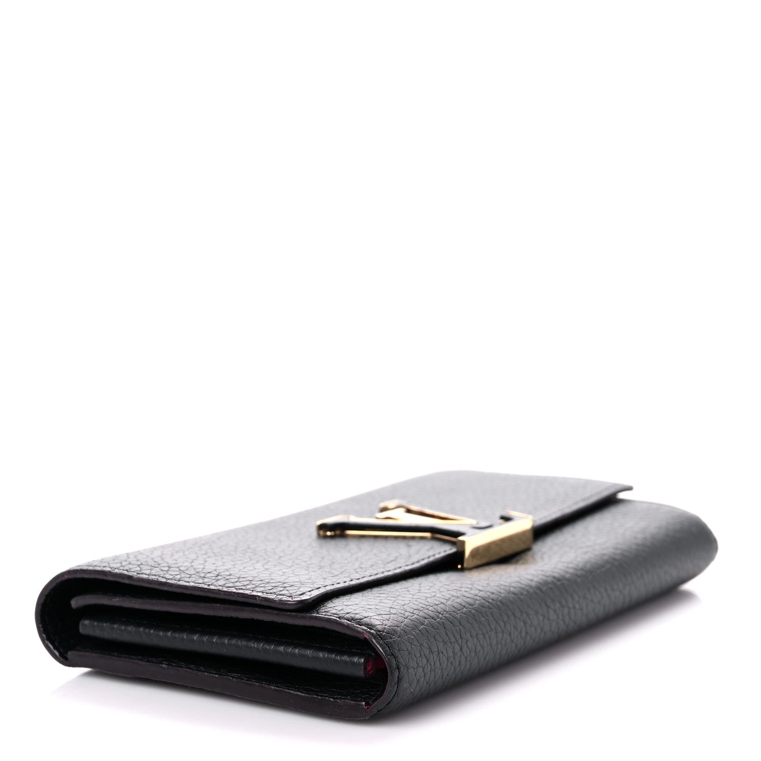 Louis Vuitton Taurillon Capucines Wallet Black 4 of 16