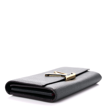 Louis Vuitton Taurillon Capucines Wallet Black 4 of 16