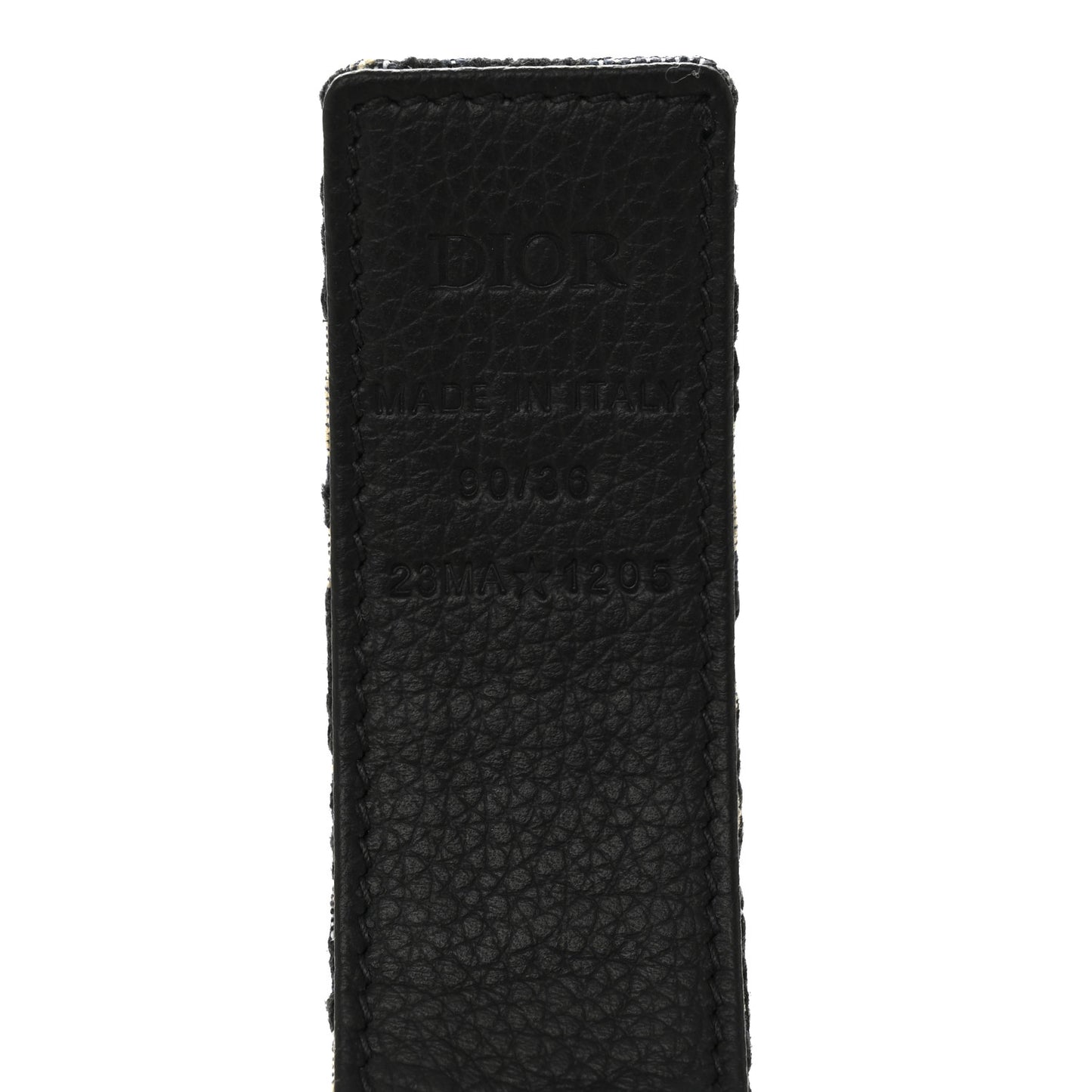 Jacquard Oblique 20mm Belt 90 36 Blue