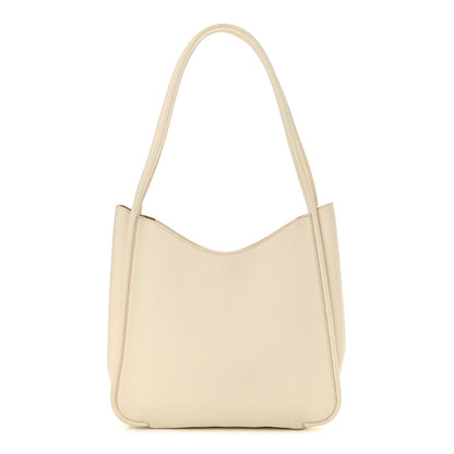 The Row Grained Calfskin Symmetric Tote Ivory 1 of 11
