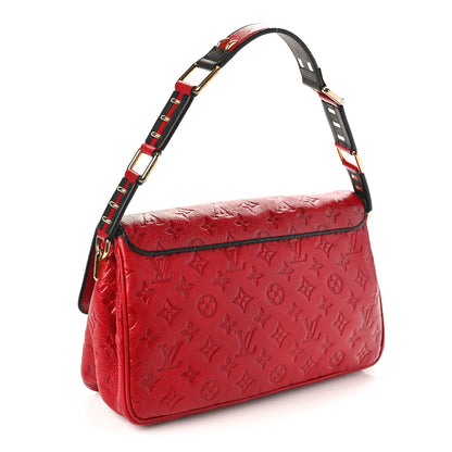Louis Vuitton Deerskin Embossed Monogram My Deer Rebelle Red 3 of 12
