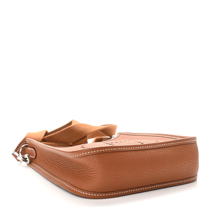Hermes Taurillon Clemence Evelyne TPM Gold 4 of 11