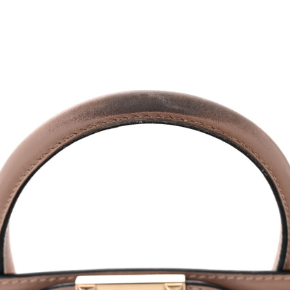 Valentino Garavani Vitello Small Rockstud Double Handle Tote Poudre 10 of 10