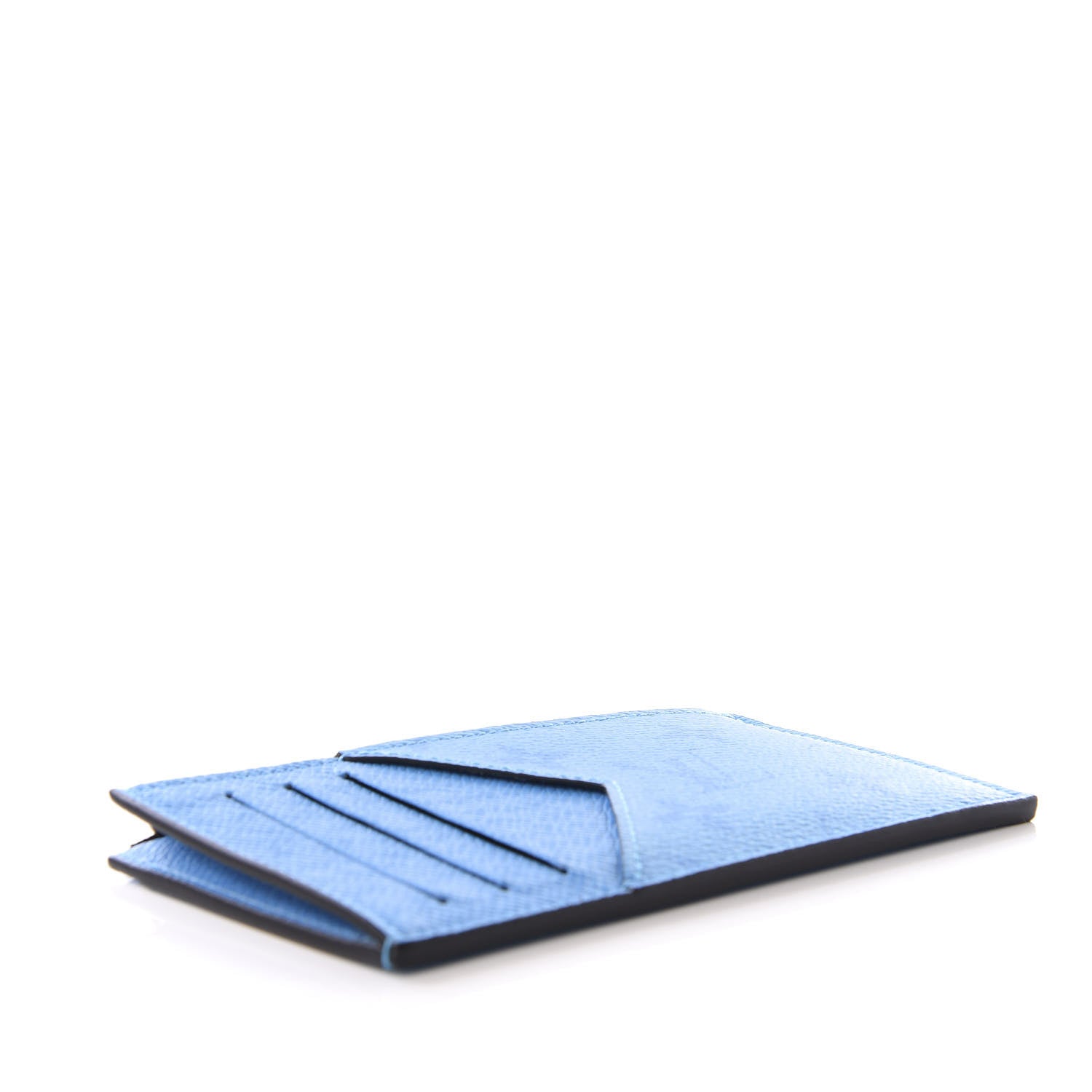 Louis Vuitton Taigarama Coin Card Holder Blue Lagoon 4 of 6
