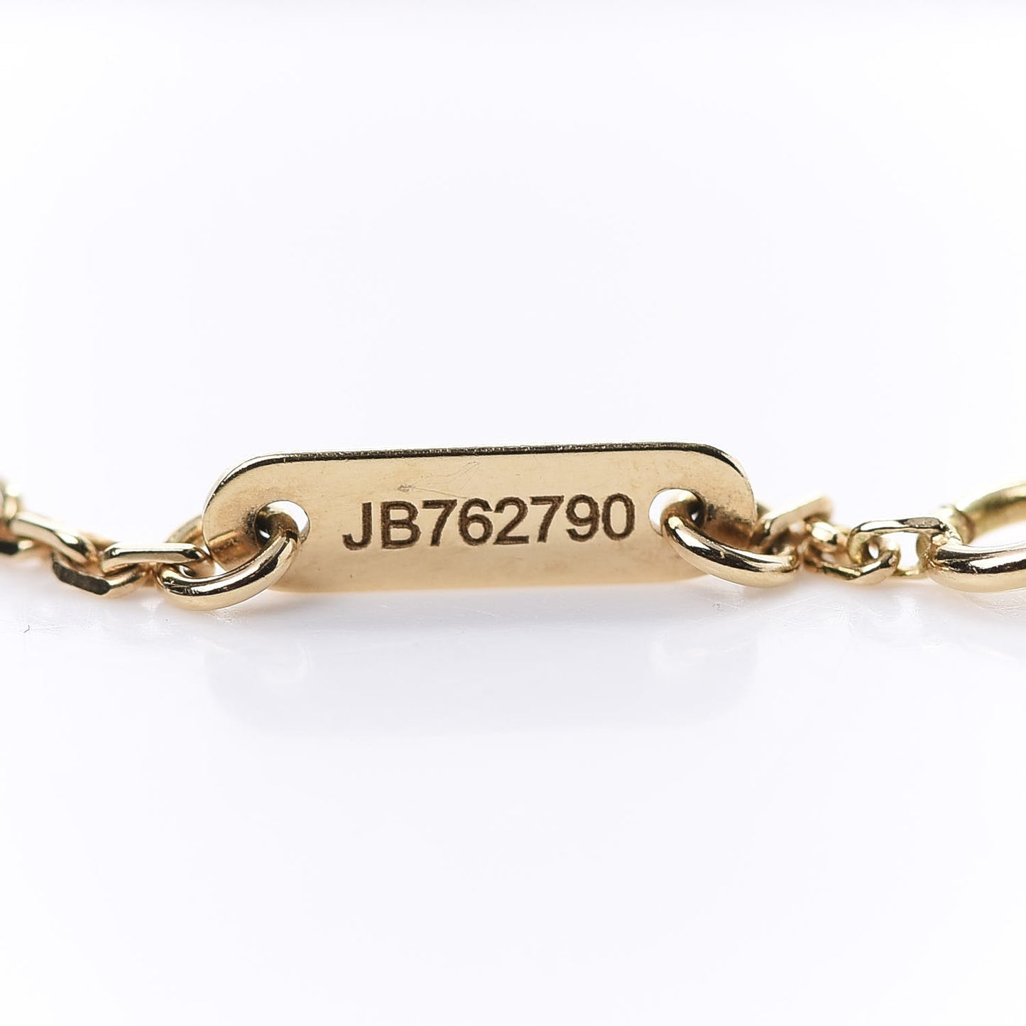 18K Yellow Gold Mother of Pearl Sweet Alhambra Bracelet