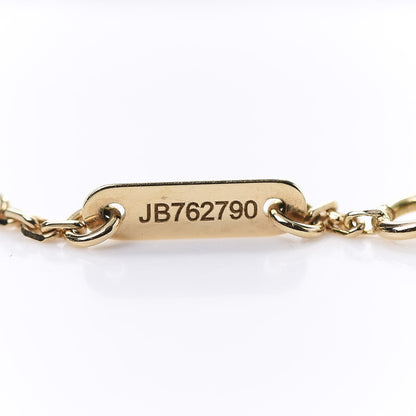 Van Cleef & Arpels 18K Yellow Gold Mother of Pearl Sweet Alhambra Bracelet 4 of 6