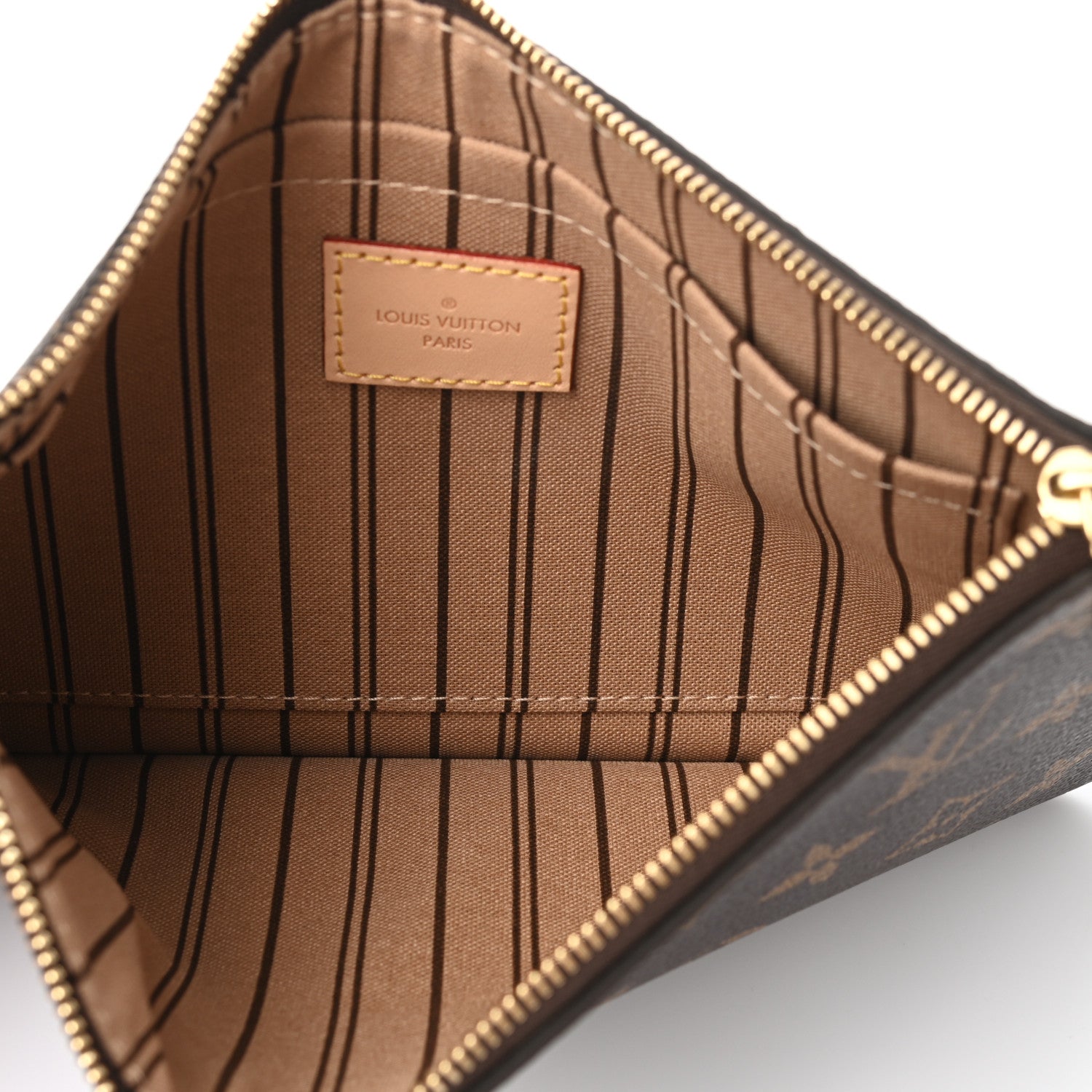 Louis Vuitton Monogram Neverfull MM GM Pochette 5 of 6