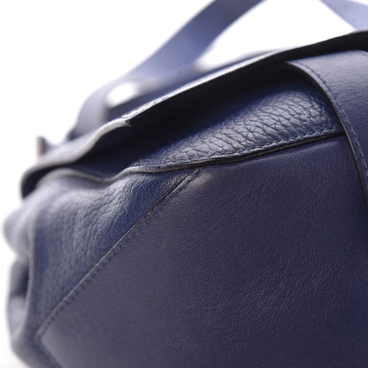 Proenza Schouler Pebbled Calfskin Double Sided PS Courier Bag Indigo 11 of 17
