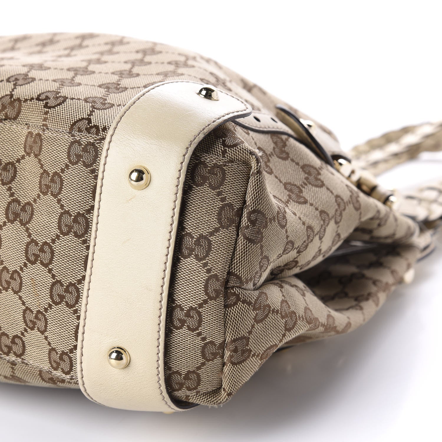 Gucci Monogram Medium Pelham Shoulder Bag Off White 7 of 11