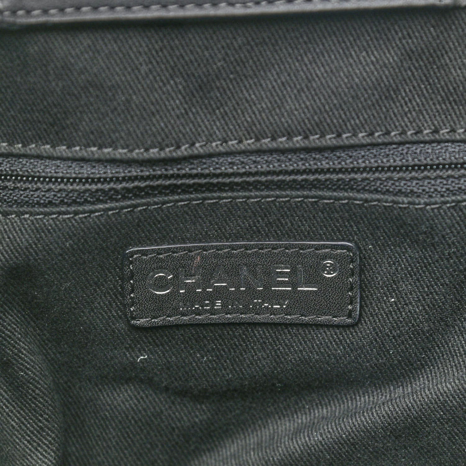 Chanel Calfskin Sloane Square Tote Grey 6 of 12