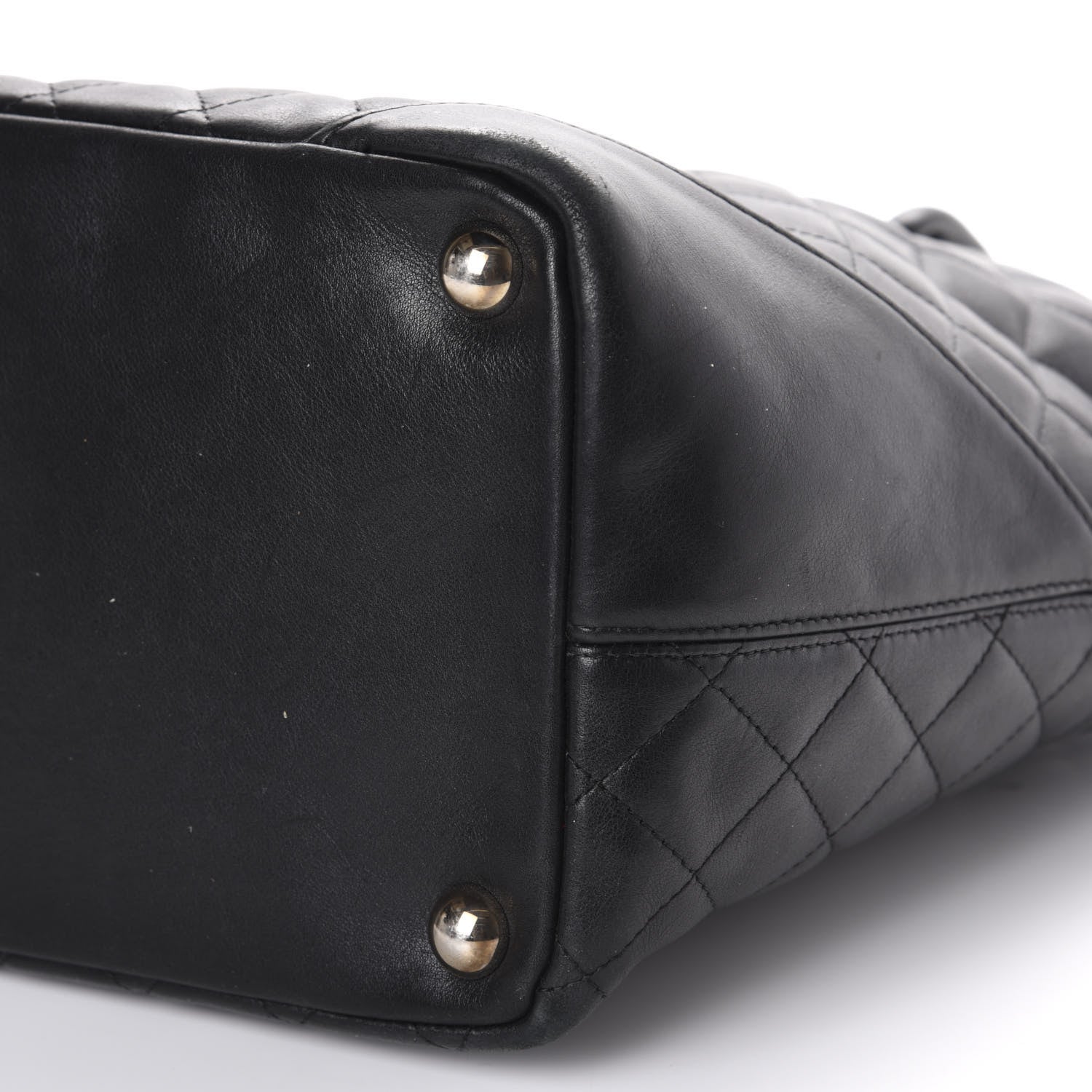 Chanel Calfskin Quilted Large Cambon Tote Black 7 of 11