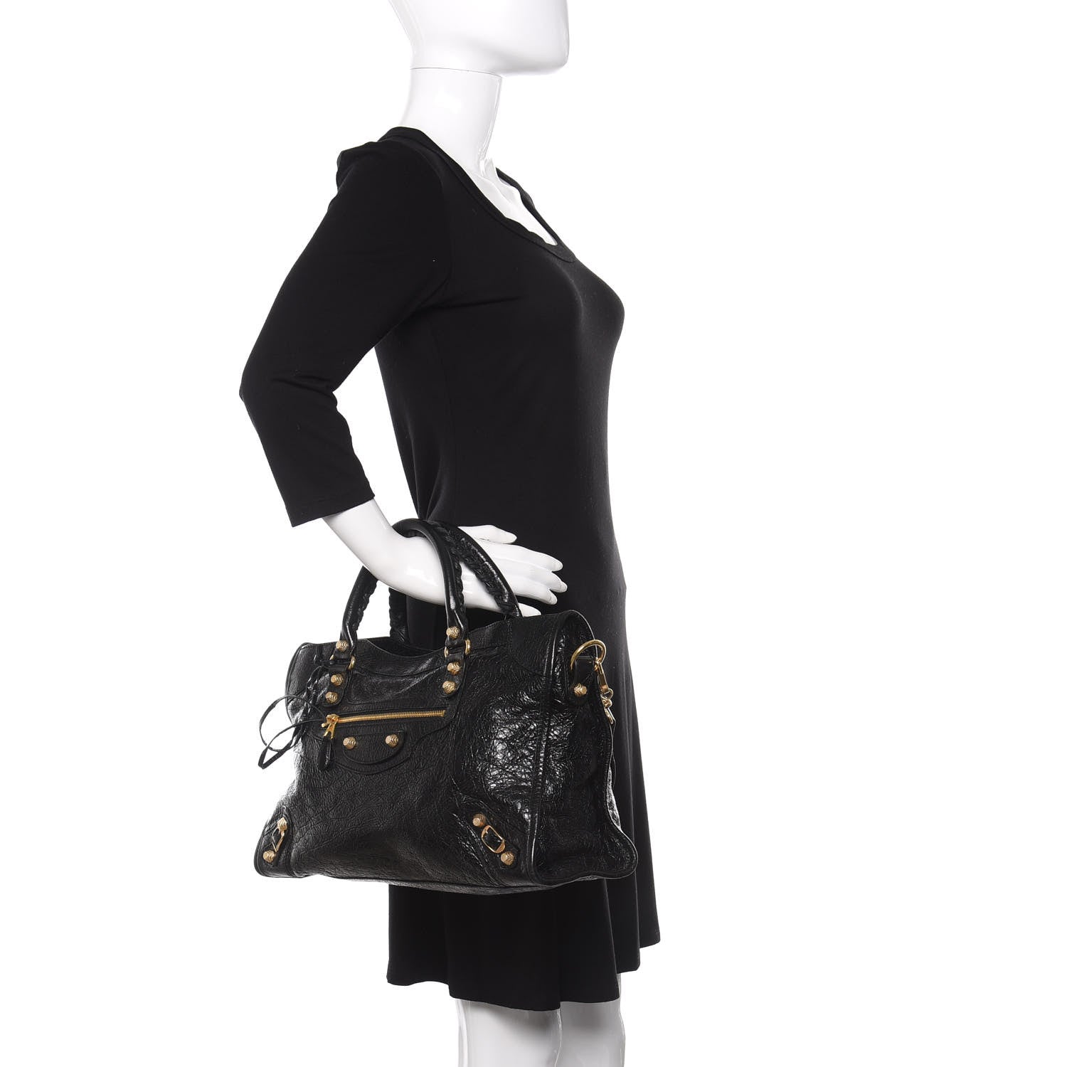 Balenciaga Agneau Giant 12 Gold Hardware City Black 4 of 11